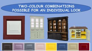 .TOWN & COUNTRY FINISHES TWO-COLOUR combinations