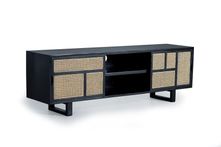 #1114 Mango wood tv stand 55x170x40 cm $836