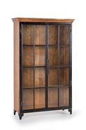 Acacia wood cabinet and metal doors 180x110x40 cm $1299