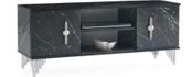 TS03 silver tv stand 130x40x42H cm $ 215,00