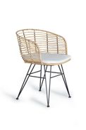 #5650 Natural rattan chair $ 217