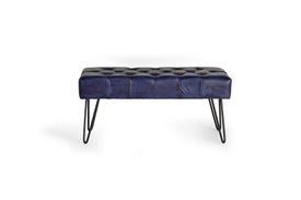 #6138 Leather bench 96 cm $274