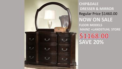 CHIP^0DALE DRESSER MIRROR