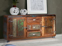 3 drawers 2 doors sideboard 90x150x40 cm $ 1015
