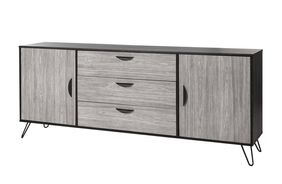 Eclipse ash grey sideboard 200x40x80H cm $321