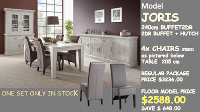 JORIS LARGE BUFFET PACKAGE WEB