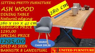 KL.A TISCHE Ash 280cm Table