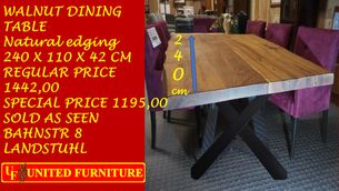 KL.A TISCHE Walnut Table 240 cm