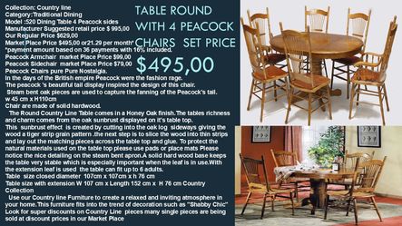 KL.A TISCHE country line 520 table