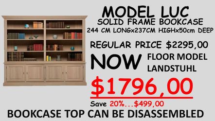 LUC 402 bookcase 