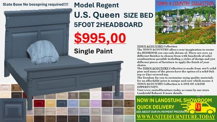 REGENCY BED QUEEN SIZE