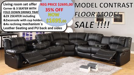  CONTRAST 3 SEATER & 2 SEATER & CORNER