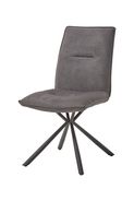 #1918 Dininig chair in grey stoff $194