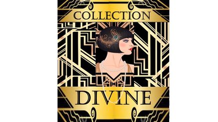 art deco Divine Logo