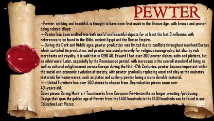 pewter scroll website