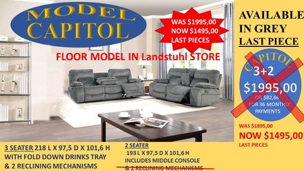 xMODEL CAPITOL GREY 32 DE