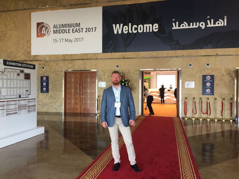 ALUMINIUM MIDDLE EAST, Dubai, U.A.E., May 15-18, 2017.