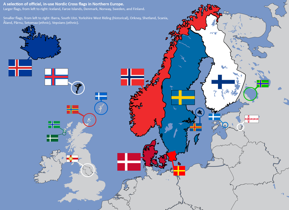 Nordic Cross Flags