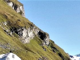 Glaciären är nästan försvunnen