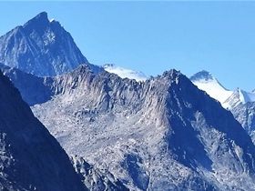 Smutsig glacier