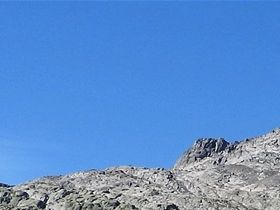 Infart till Rhoneglaciåren