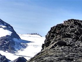 Riffelhorn och Riffelsee