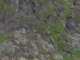 Parkeringsplatsen ovanför samhället Å, längst ut på Lofoten