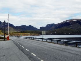 E6 på väg mot Skaidi