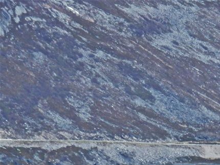 obs: vägen mot Honningsvåg/Nordkap går på andra sidan sjön