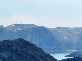 Nordkap camping till vänster