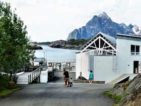 Fiskemuseum med lev djur