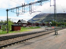 Björkliden samhälle med arbetarbostäder