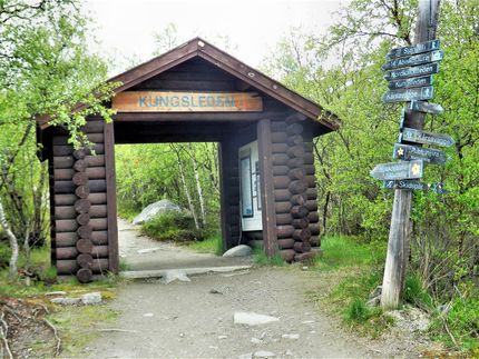 Början/slutet på Kungsleden