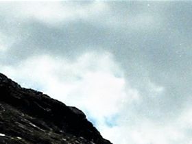 Glaciärer och snö överallt trots början augusti