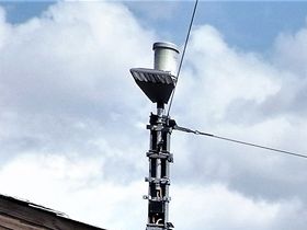 Tåg från Zermatt på ingång