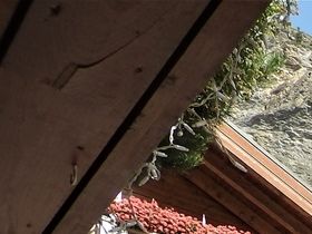 Bebyggelse vid planen utanför stationen