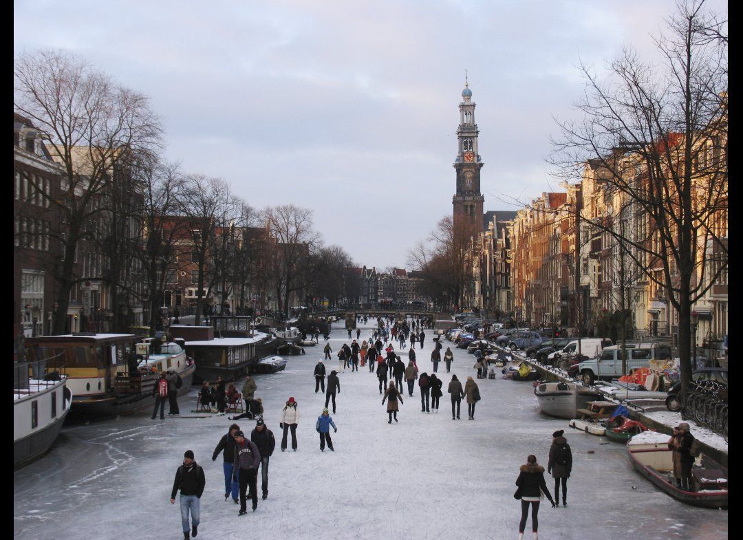 All the way to Amsterdam
