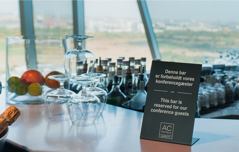 Bordskilt i baren A5 Bordskilt i baren A5