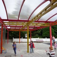 Préau école de Baulers - Ville de Nivelles