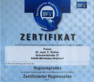 Hygienezertifikat