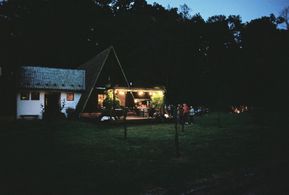 terasa - večer