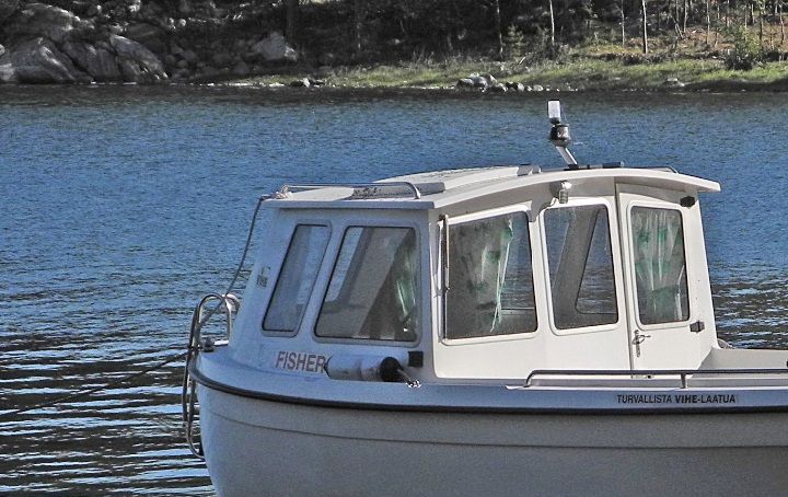 Vår pendel-/transportbåt sedan 1995: S-21 Fisher, Nanni-diesel