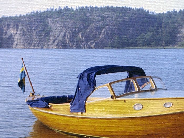 Nästa båt blev en eksnipa med AD2, byggd på Korsholma