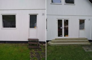 före efter hus