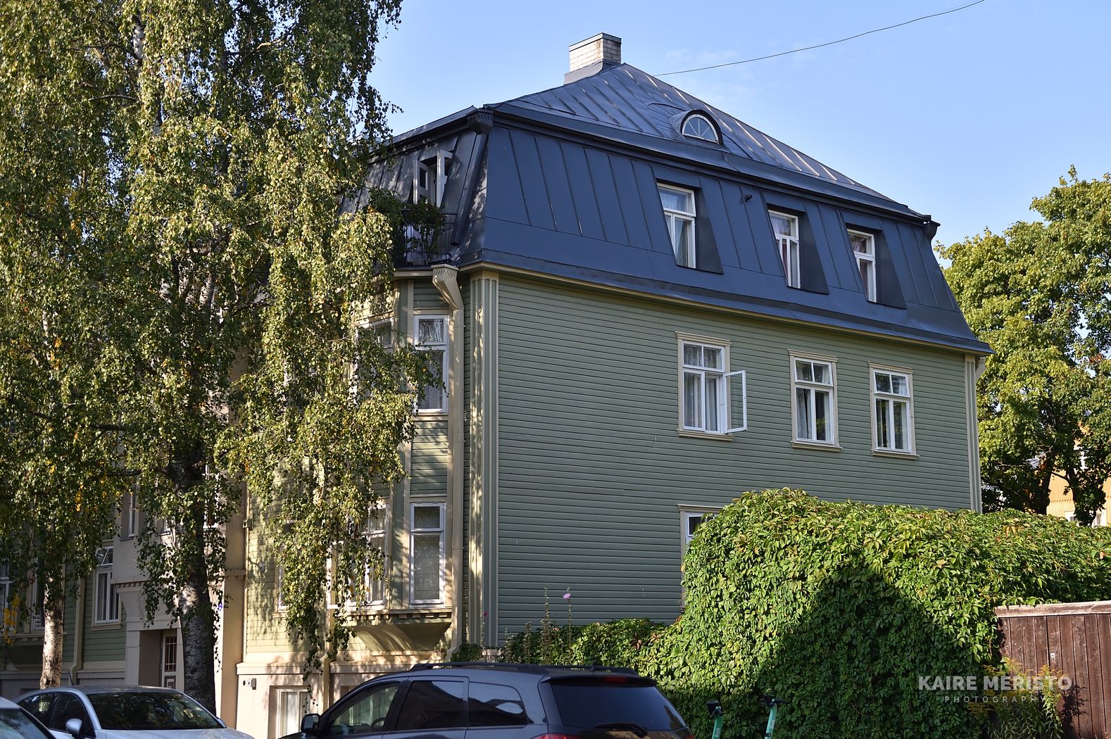 Tõllu tn 12 fassaad pärast restaureerimist