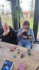 Baasjes van Dorus en ook van Jax (ons G-nest)
