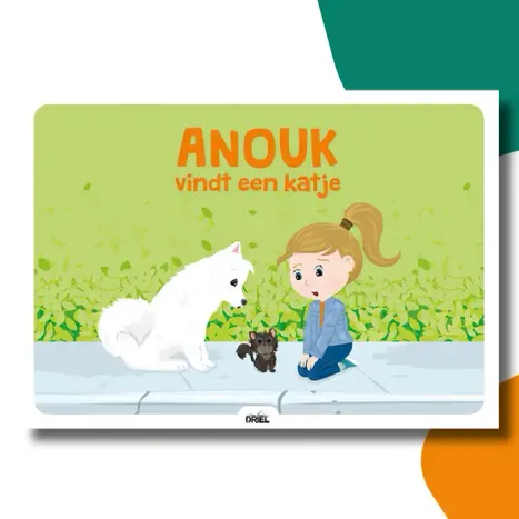 Anouk vind een katje