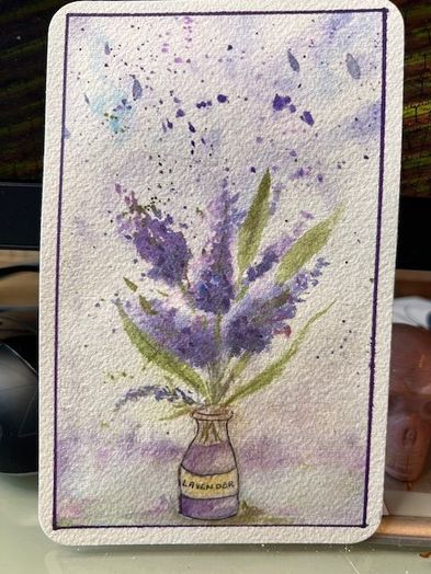 Lavendel card