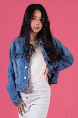Modellen er Elisabeth Guang