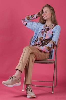 Modellen er Dicte Cornelia Madsen